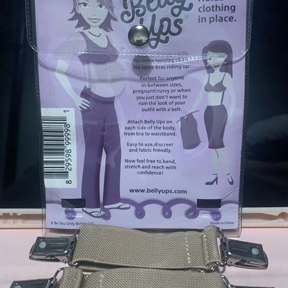 Belly Ups Clothing Clips/Suspenders - Picture 3 of 3